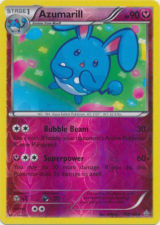 Azumarill : PRIMAL CLASH (Reverse holo) - 103/160