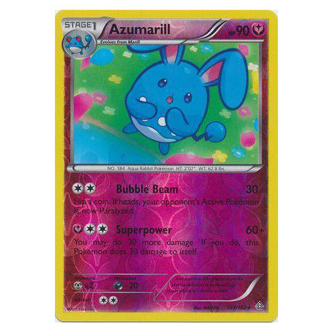 Azumarill : PRIMAL CLASH (Reverse holo) - 103/160