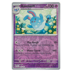 Azumarill : TEMPORAL FORCES (Reverse holo) - 065/162