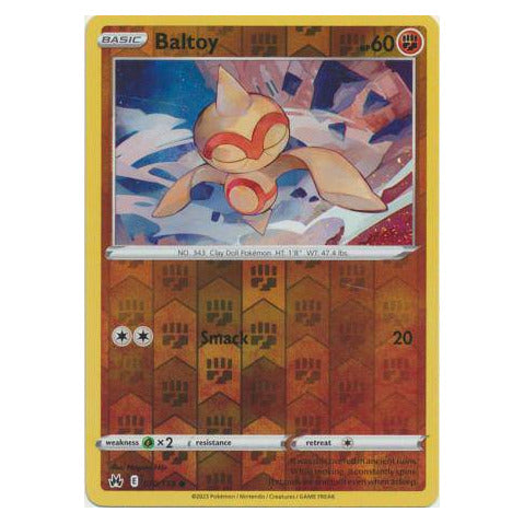 Baltoy : CROWN ZENITH (Reverse holo) - 070/159
