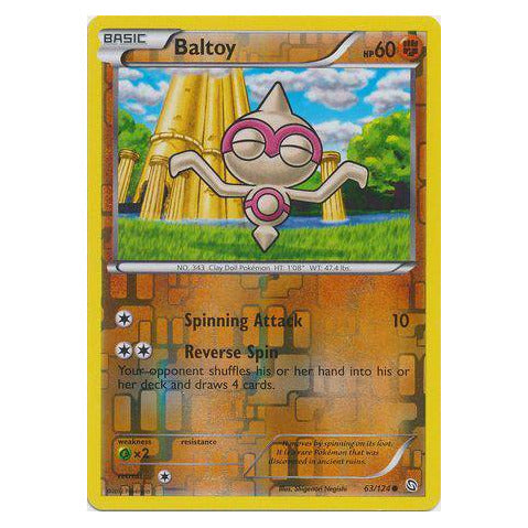 Baltoy : DRAGONS EXALTED (Reverse holo) - 63/124