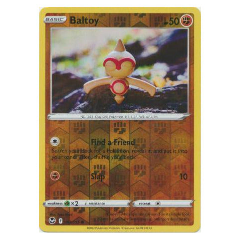 Baltoy : SILVER TEMPEST (Reverse holo) - 093/195