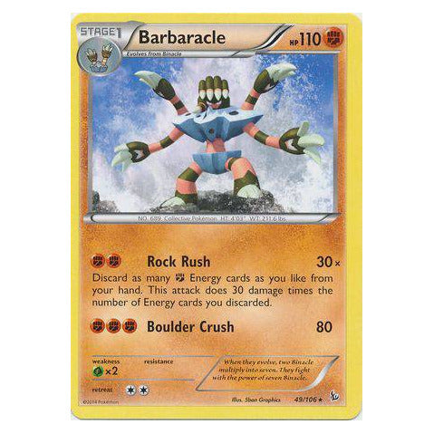 Barbaracle : FLASHFIRE - 49/106