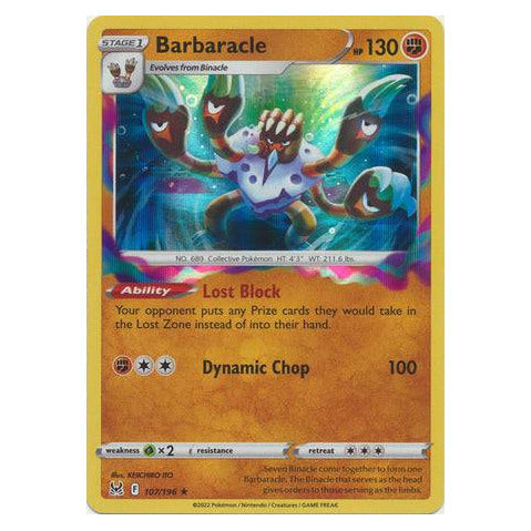 Barbaracle : LOST ORIGIN (Holo) - 107/196