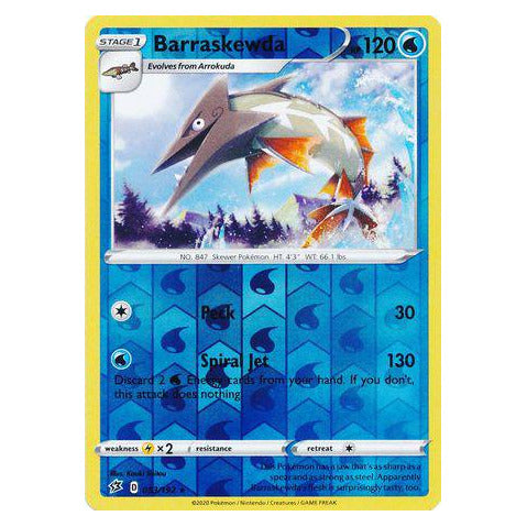 Barraskewda : REBEL CLASH (Reverse holo) - 053/192