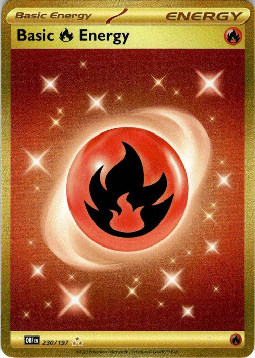 Basic Fire Energy : OBSIDIAN FLAMES - 230/197