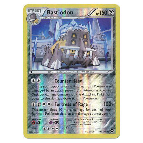 Bastiodon : STEAM SIEGE (Reverse holo) - 70/114
