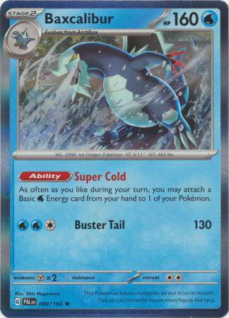 Baxcalibur : PALDEA EVOLVED (Holo) - 060/193 - Lockett Labs UK