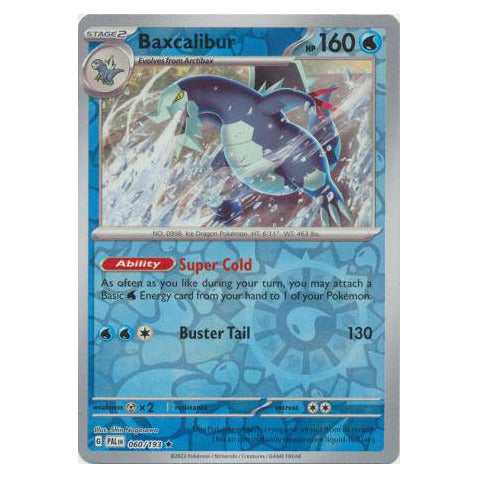 Baxcalibur : PALDEA EVOLVED (Reverse holo) - 060/193