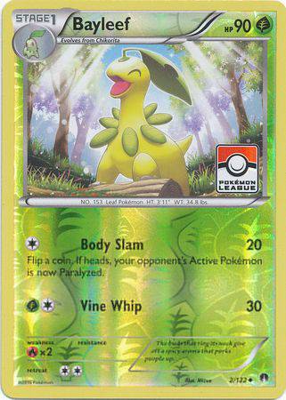 Bayleef : LEAGUE PROMO (Reverse holo) - 2/122