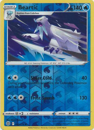 Beartic : BRILLIANT STARS (Reverse holo) - 043/172 - Lockett Labs UK