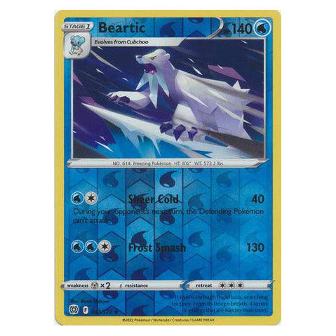 Beartic : BRILLIANT STARS (Reverse holo) - 043/172