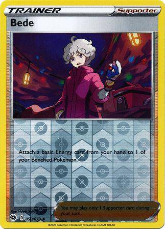 Bede : CHAMPION'S PATH (Reverse holo) - 050/073 - Lockett Labs UK