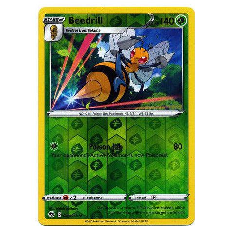 Beedrill : CHAMPION'S PATH (Reverse holo) - 004/073
