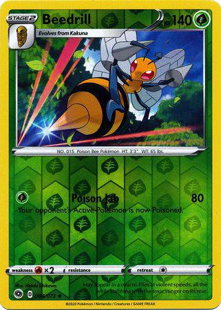 Beedrill : CHAMPION'S PATH (Reverse holo) - 004/073