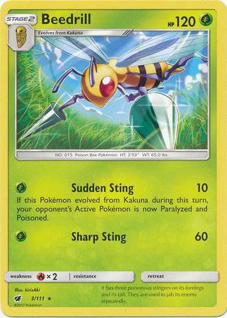 Beedrill : CRIMSON INVASION - 3/111