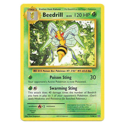 Beedrill : EVOLUTIONS - 7/108