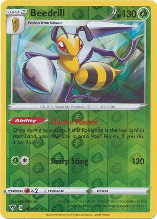 Beedrill : VIVID VOLTAGE (Reverse holo) - 003/185