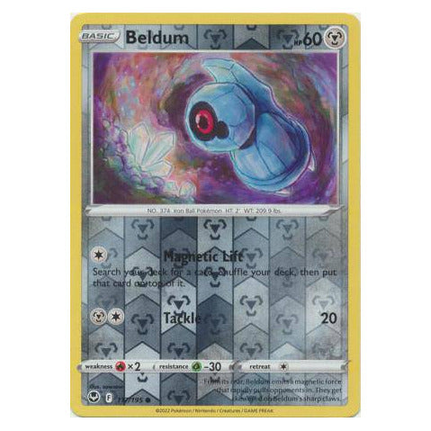 Beldum : SILVER TEMPEST (Reverse holo) - 117/195