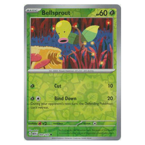Bellsprout : 151 (Reverse holo) - 069/165