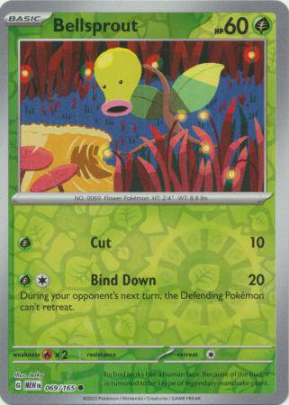 Bellsprout : 151 (Reverse holo) - 069/165