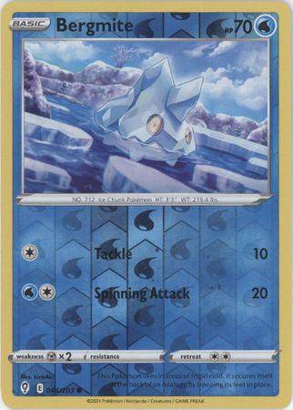 Bergmite : EVOLVING SKIES (Reverse holo) - 044/203 - Lockett Labs UK