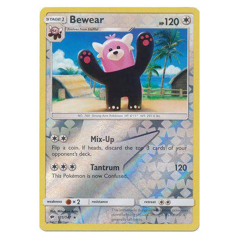Bewear : BURNING SHADOWS (Reverse holo) - 111/147