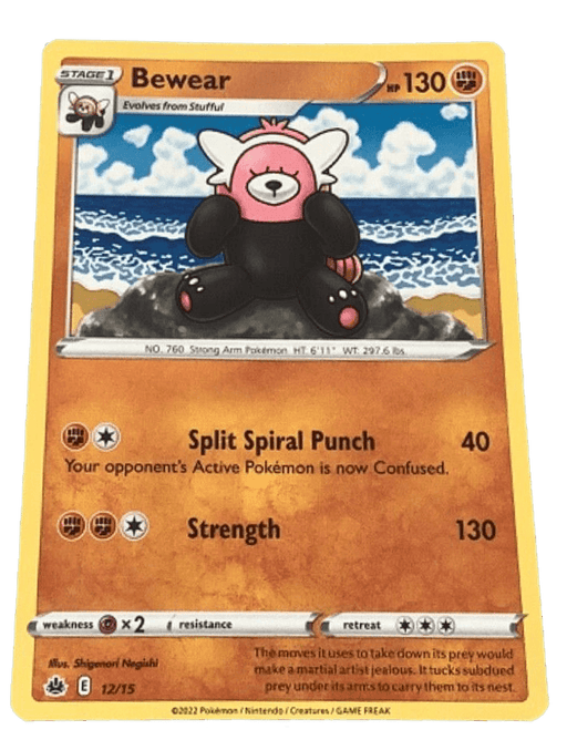 bewear pokemon card mcdonalds Bewear : MCDONALDS 2022 - 12/15 | Lockett Labs
