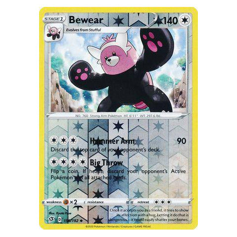 Bewear : REBEL CLASH (Reverse holo) - 150/192