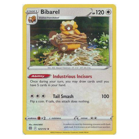 Bibarel : BRILLIANT STARS (Holo) - 121/172