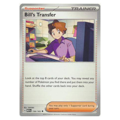 Bill's Transfer : 151 - 156/165