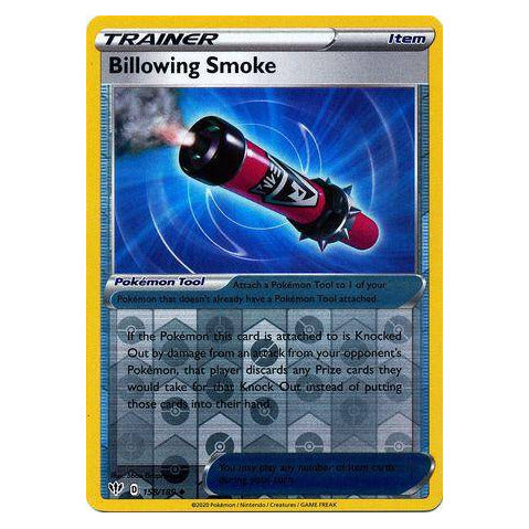 Billowing Smoke : DARKNESS ABLAZE (Reverse holo) - 158/189