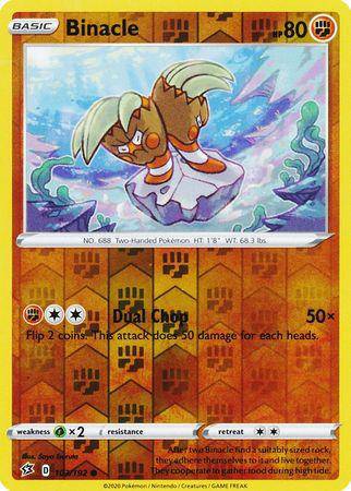 Binacle : REBEL CLASH (Reverse holo) - 103/192 - Lockett Labs UK