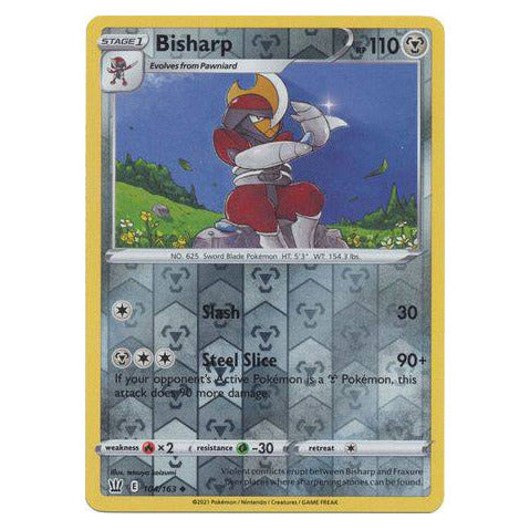 Bisharp : BATTLE STYLES (Reverse holo) - 104/163