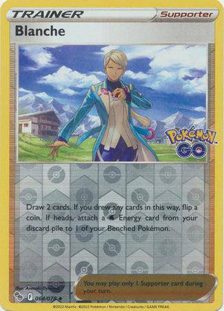 Blanche : POKEMON GO! (Reverse holo) - 064/078 - Lockett Labs UK