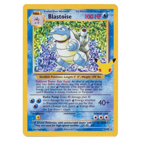 Blastoise : CELEBRATIONS - 2/102