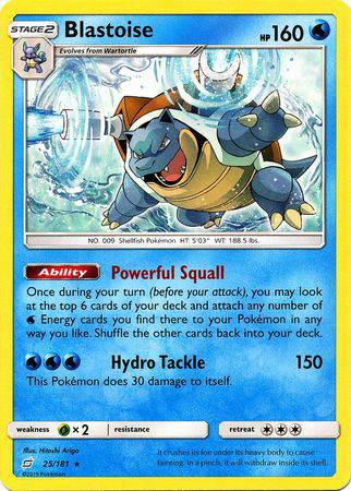 Blastoise : TEAM UP - 25/181