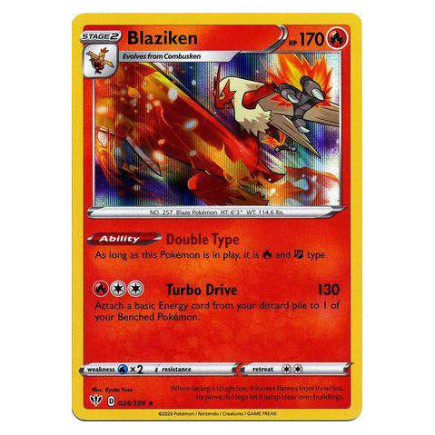 Blaziken : DARKENESS ABLAZE (Holo) - 024/189