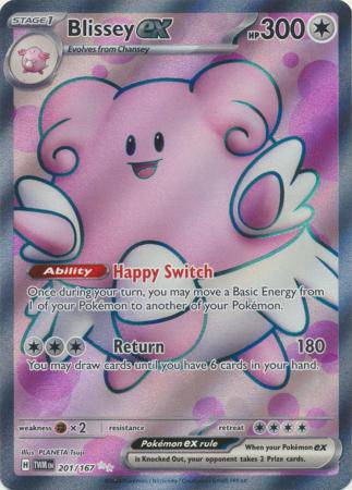 Blissey ex : TWILIGHT MASQUERADE - 201/167