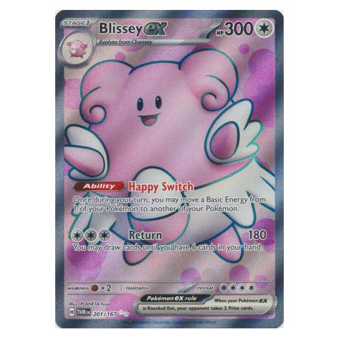 Blissey ex : TWILIGHT MASQUERADE - 201/167