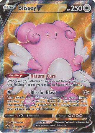 Blissey V : CHILLING REIGN - 182/198 - Lockett Labs UK
