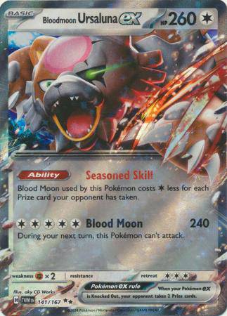 Bloodmoon Ursaluna ex : TWILIGHT MASQUERADE - 141/167