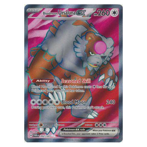 Bloodmoon Ursaluna ex : TWILIGHT MASQUERADE - 202/167
