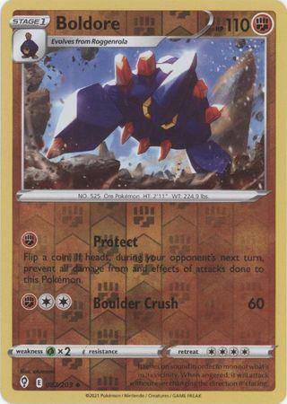 Boldore : EVOLVING SKIES (Reverse holo) - 087/203 - Lockett Labs UK