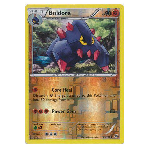 Boldore : PHANTOM FORCES (Reverse holo) - 49/119