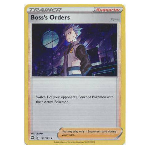Boss's Orders : ALTERNATE PROMO (Holo) - 132/172
