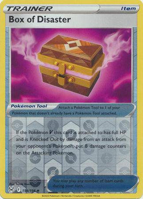 Box of Disaster : LOST ORIGIN (Reverse holo) - 154/196 - Lockett Labs UK
