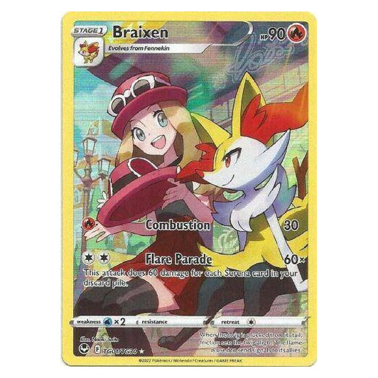 Braixen : SILVER TEMPEST - TG01/TG30