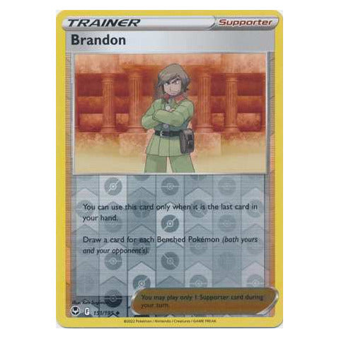Brandon : SILVER TEMPEST (Reverse holo) - 151/195