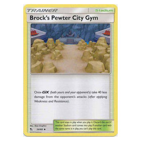 Brock's Pewter City Gym : HIDDEN FATES - 54/68